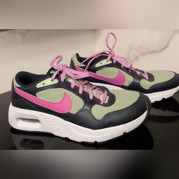 Nike Air Max SC GS 'Honeydew Fuchsia Dream’ Low Sneakers Size 7Y NWOT MSRP $74.9 - Picture 6 of 11